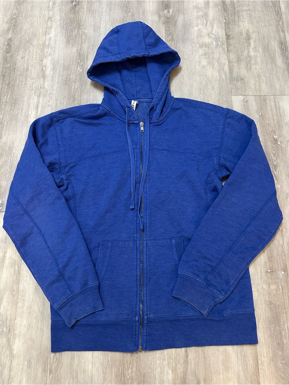 Fabletics Women’s Blue Zip-Up Hoodie, Medium